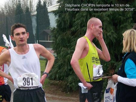 Xavier 12éme en 32min  et stéphane